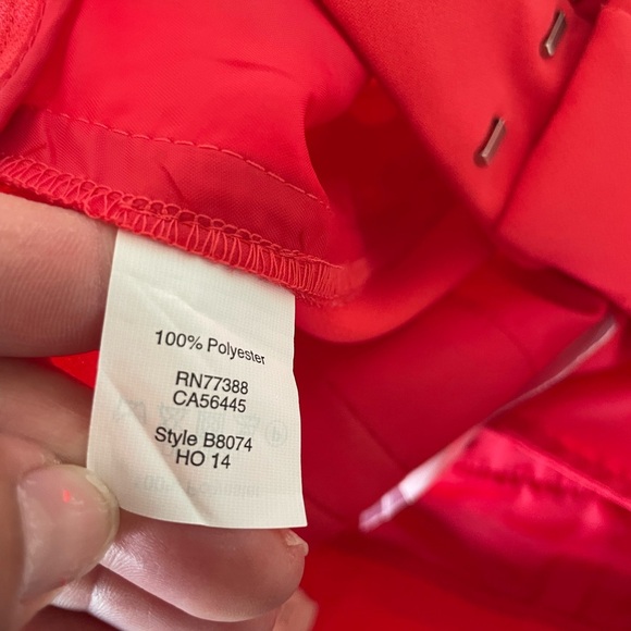 J. Crew Coral Bright Red Pants - Picture 7 of 10